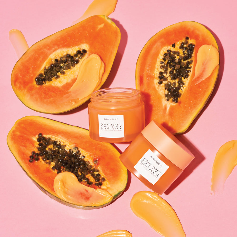balsamo detergente enzimatico al sorbetto di papaya