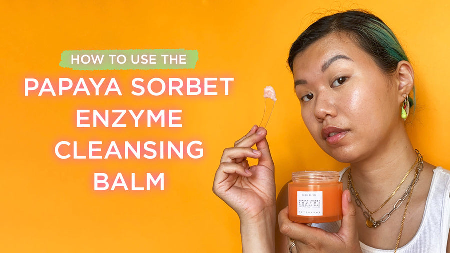 balsamo detergente enzimatico al sorbetto di papaya