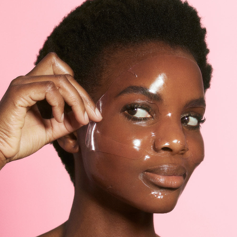 maschera in tessuto gelatinoso watermelon glow
