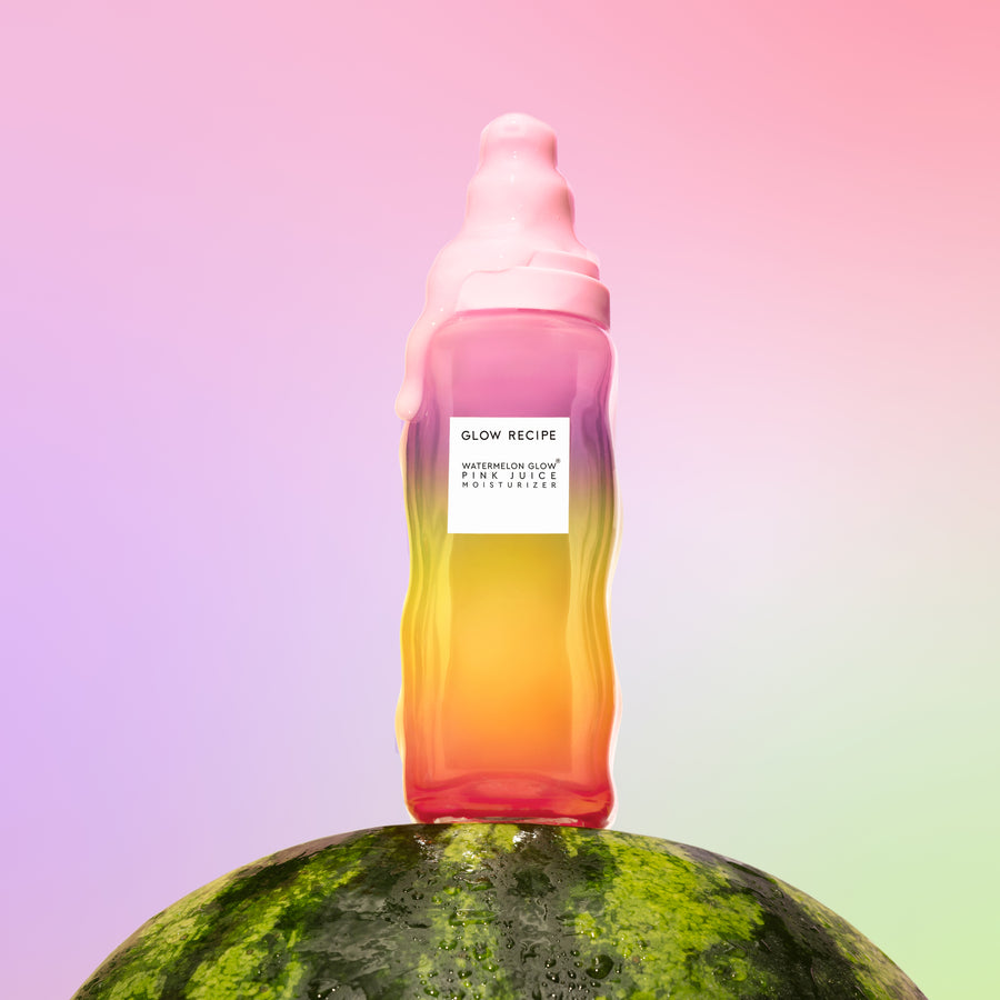 crema idratante ricaricabile senza olio watermelon glow pink juice