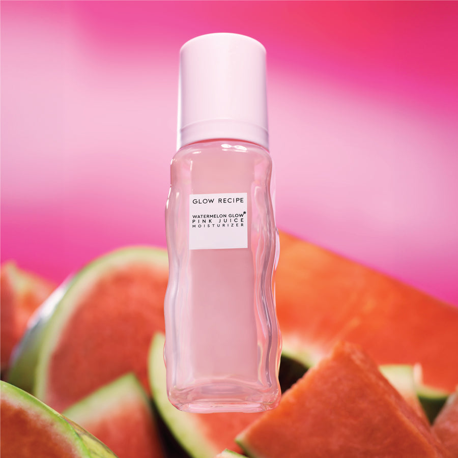 crema idratante ricaricabile senza olio watermelon glow pink juice