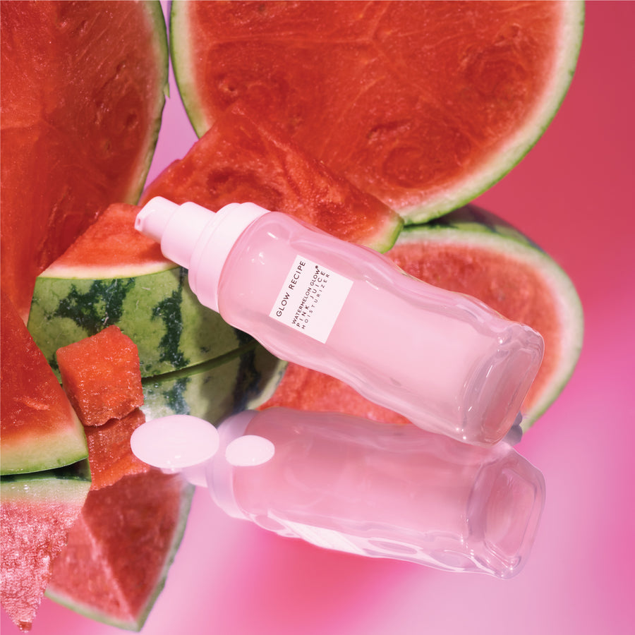 crema idratante ricaricabile senza olio watermelon glow pink juice
