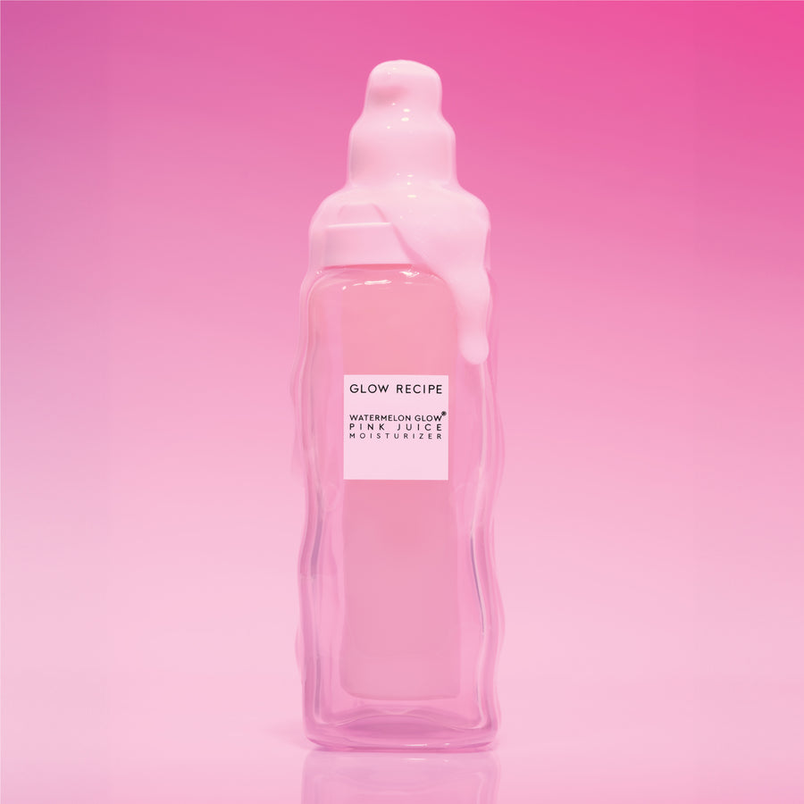 crema idratante ricaricabile senza olio watermelon glow pink juice
