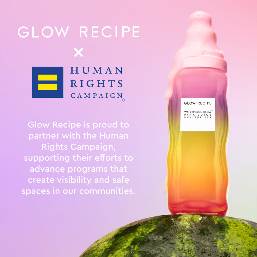 crema idratante ricaricabile senza olio watermelon glow pink juice