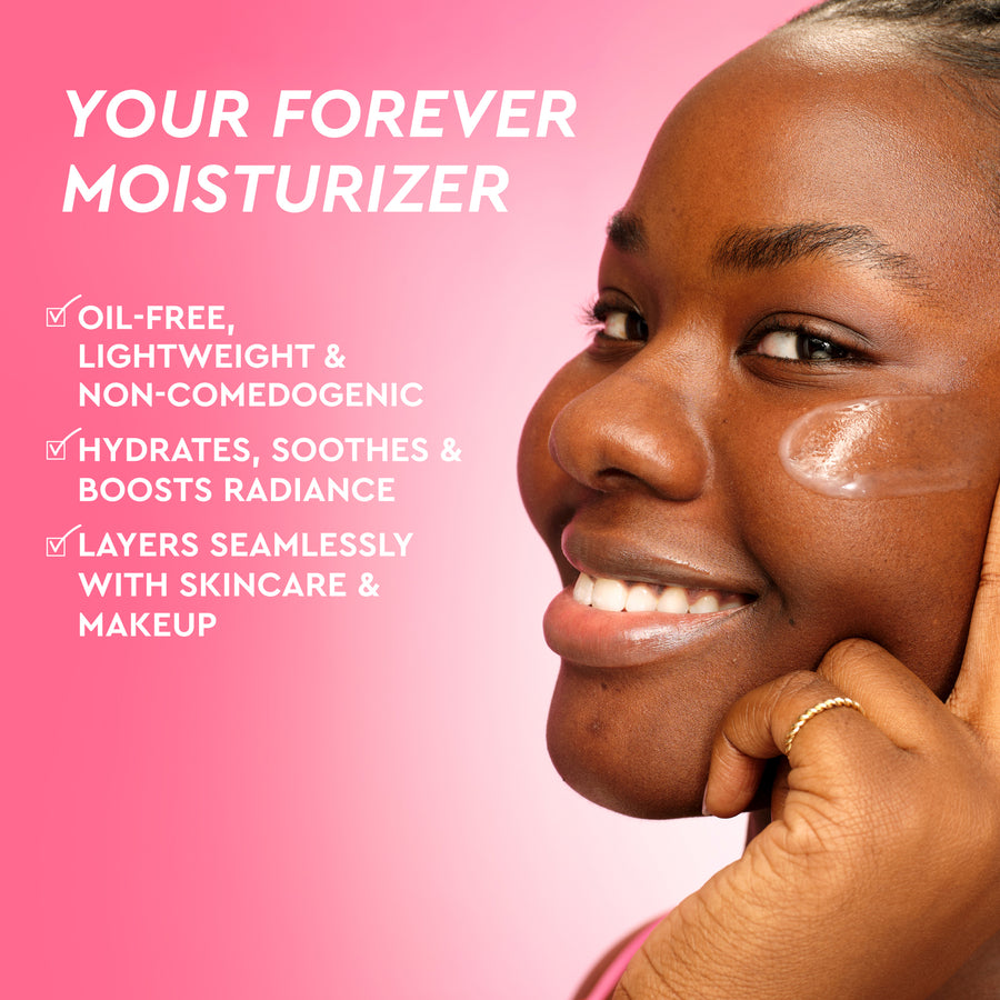 crema idratante ricaricabile senza olio watermelon glow pink juice