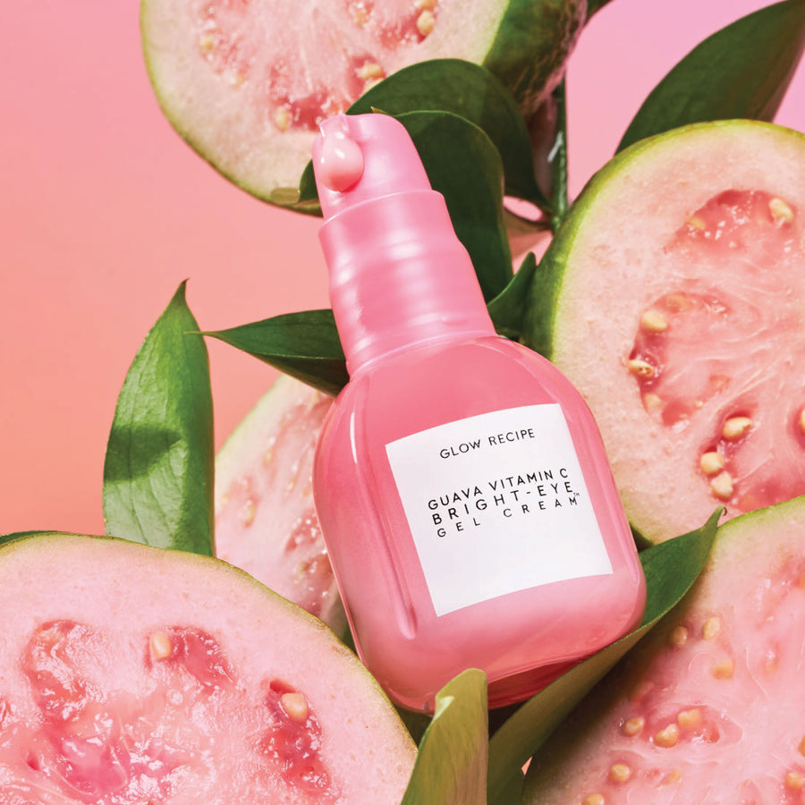 crema gel illuminante per occhi alla vitamina c e guava
