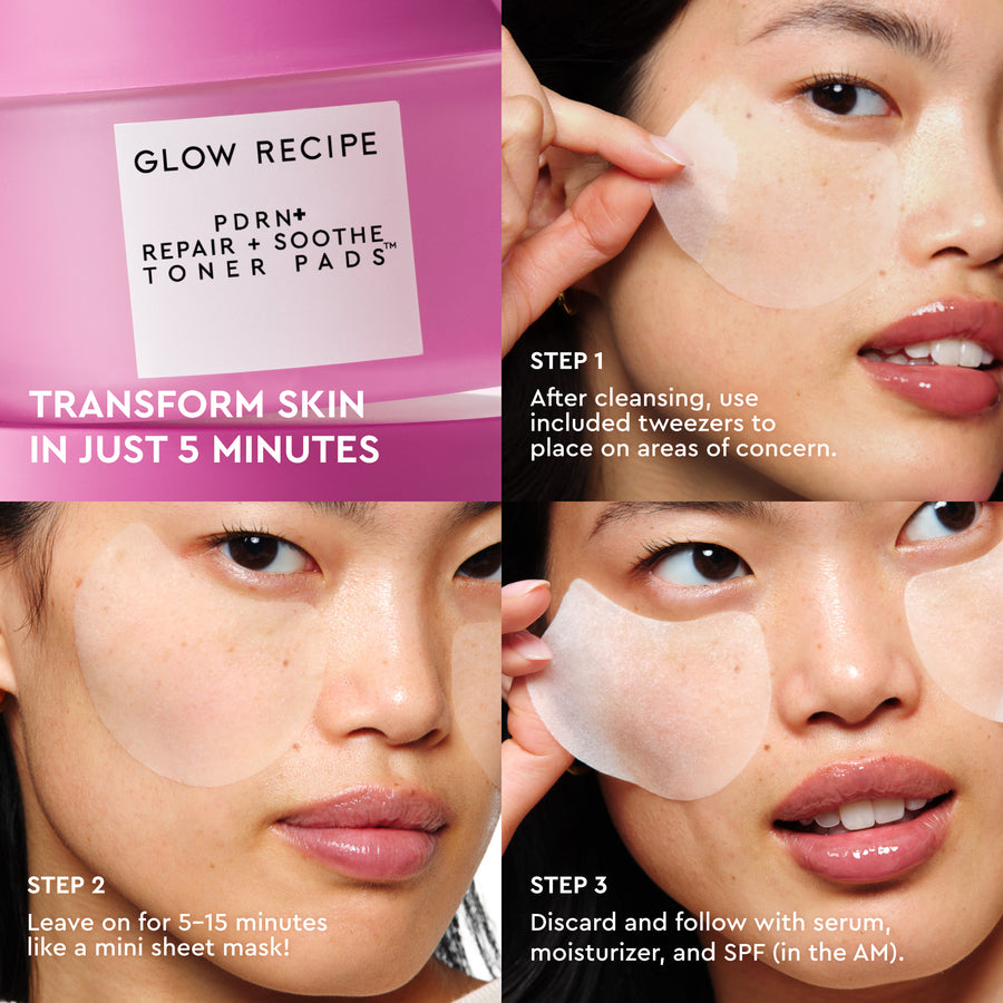dischetti tonificanti coreani pdrn repair soothe