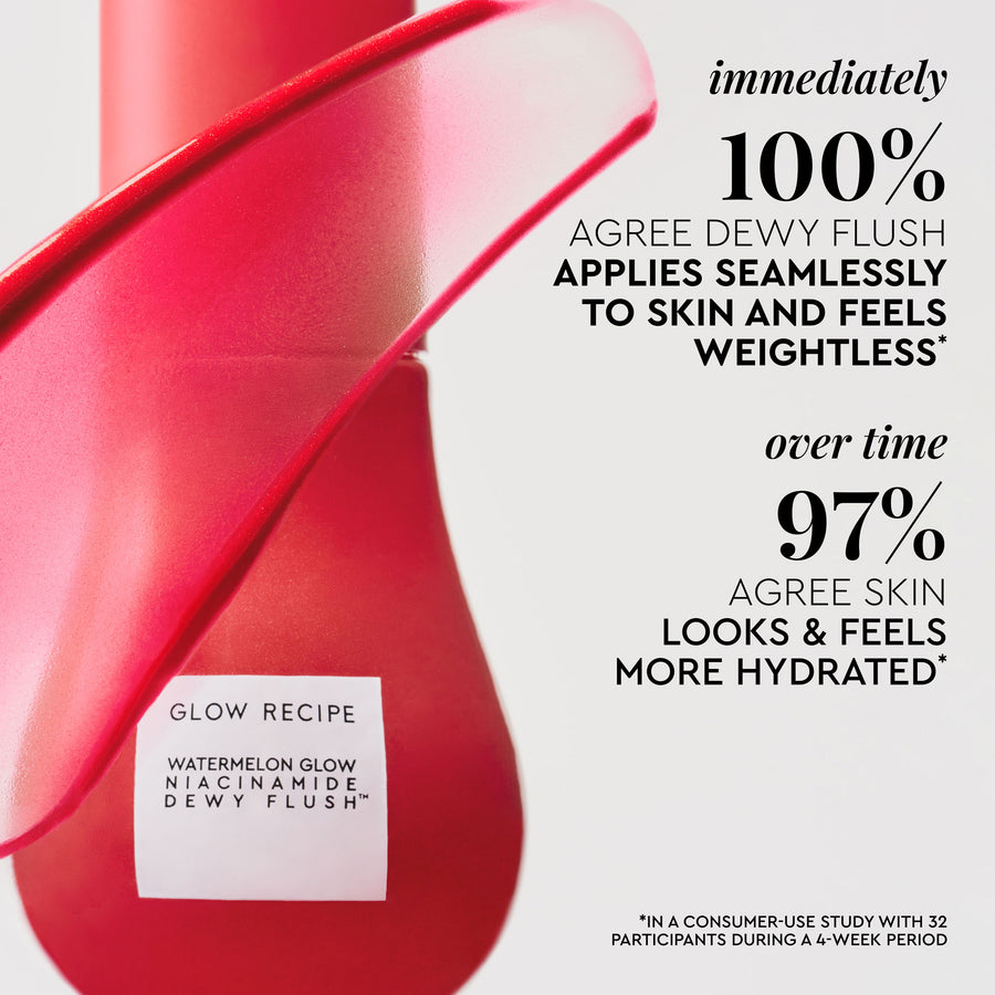 watermelon glow niacinamide dewy flush