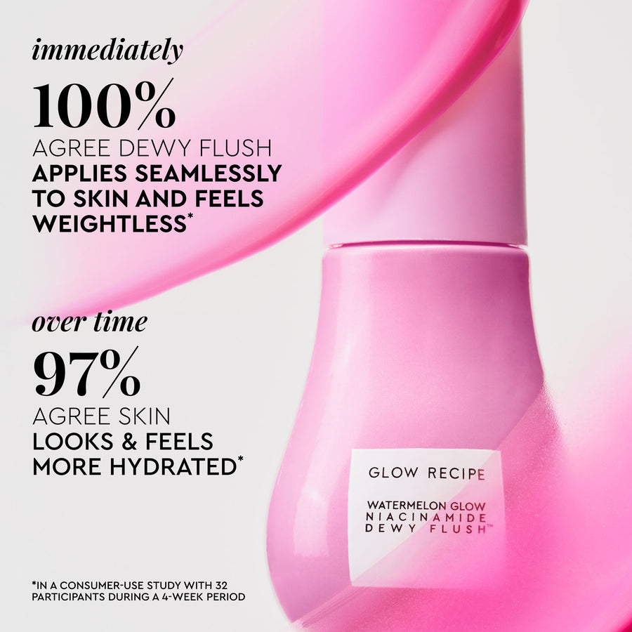 watermelon glow niacinamide dewy flush