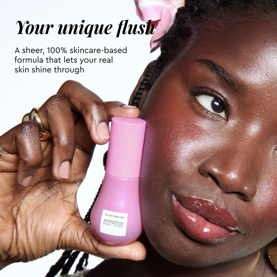 watermelon glow niacinamide dewy flush