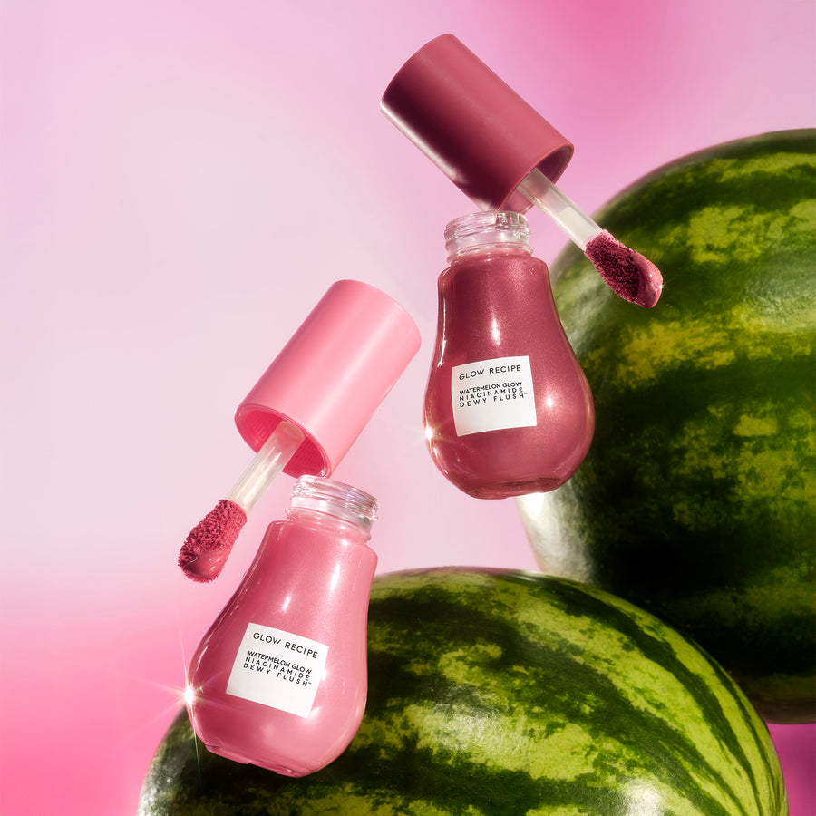 watermelon glow niacinamide dewy flush