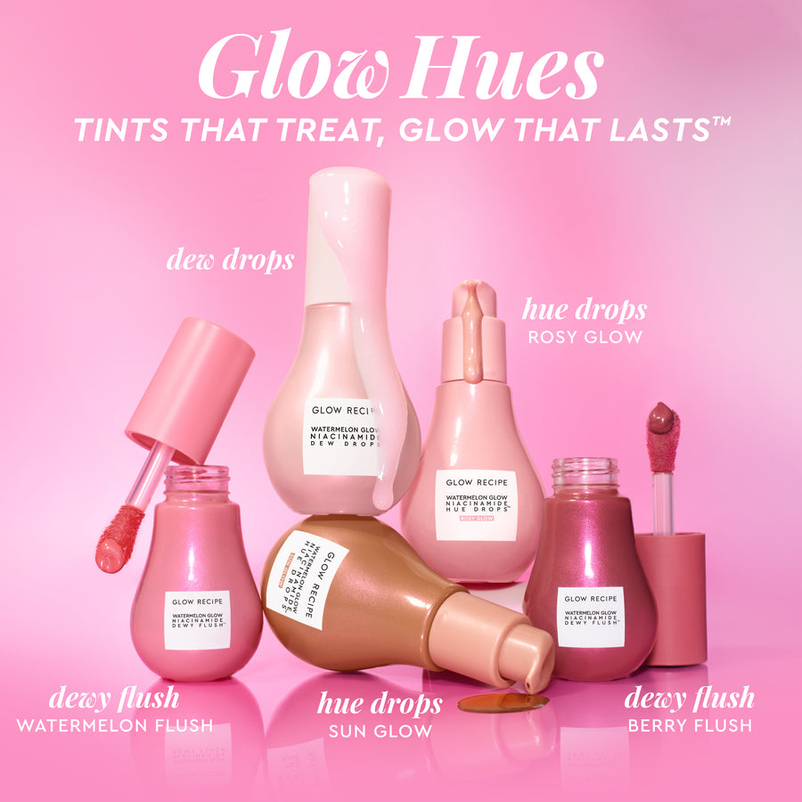 watermelon glow niacinamide dewy flush