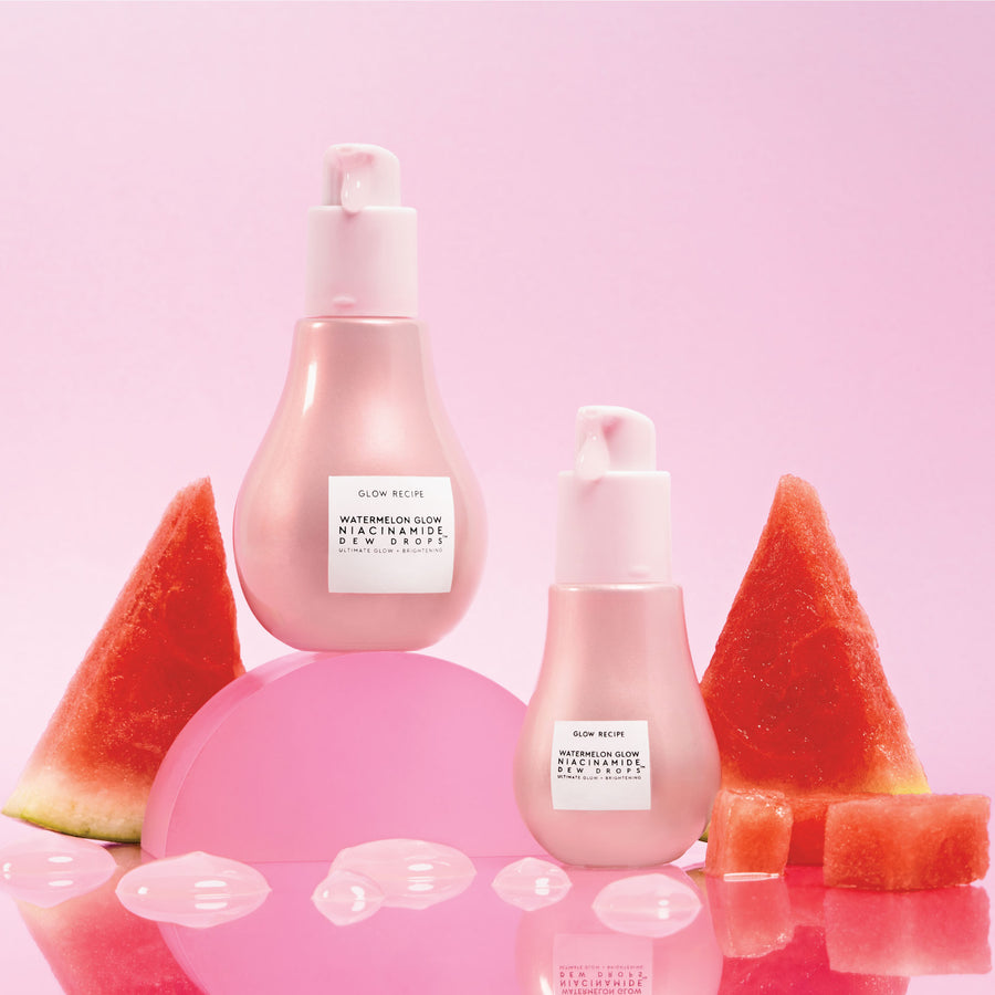 mini gocce di rugiada alla niacinamide e anguria luminosa